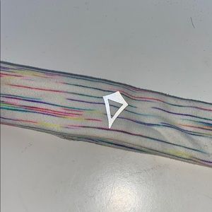 striped ivivva thin athletic headband